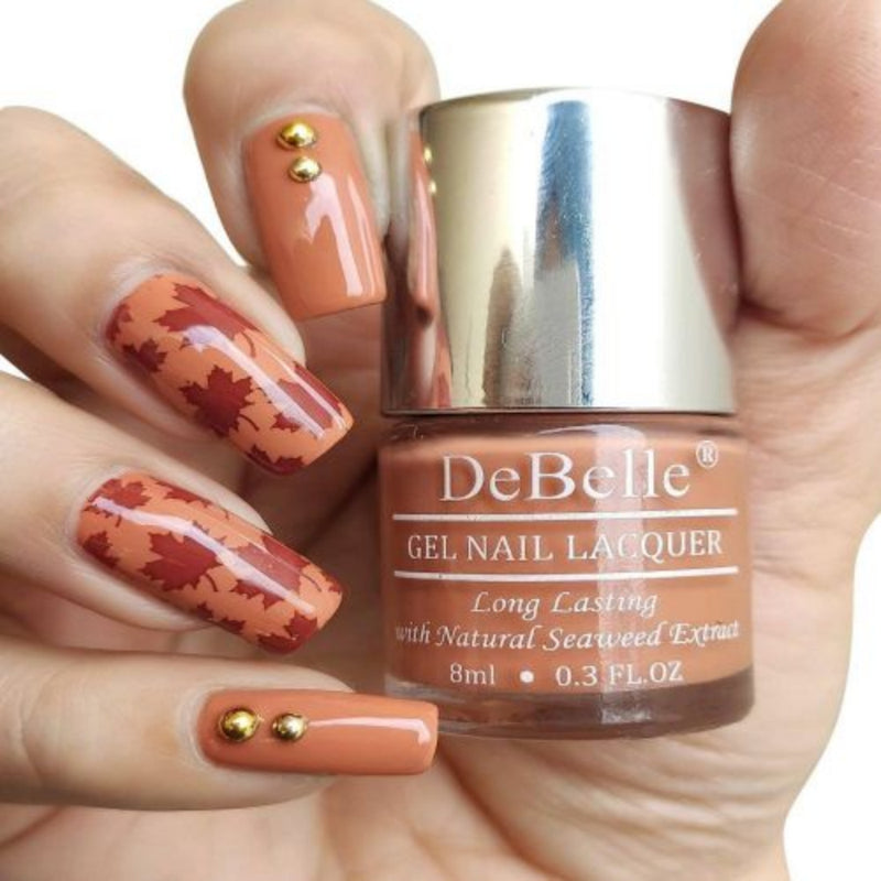 DeBelle Gel Nail Lacquers combo of 5 - Chili Berry Pastels