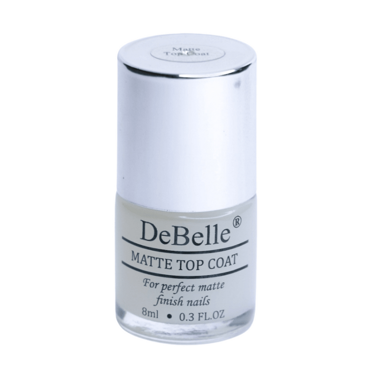 DeBelle Gel Nail Lacquer Viola Dew & Matte Top Coat Combo