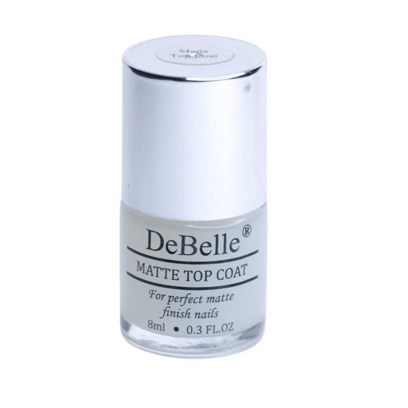DeBelle Gel Nail Lacquer Strawberry Souffle & Matte Top Coat Combo