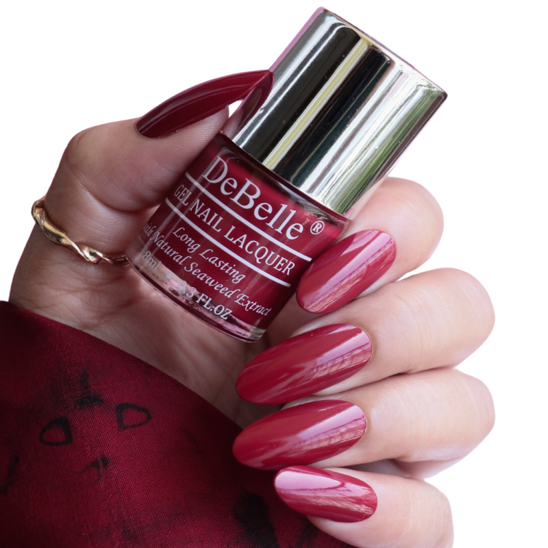 Sustainable Nails - Merlot - Square