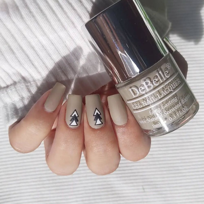 DeBelle Gel Nail Lacquers combo of 4 - Banana Caramel  Pastels