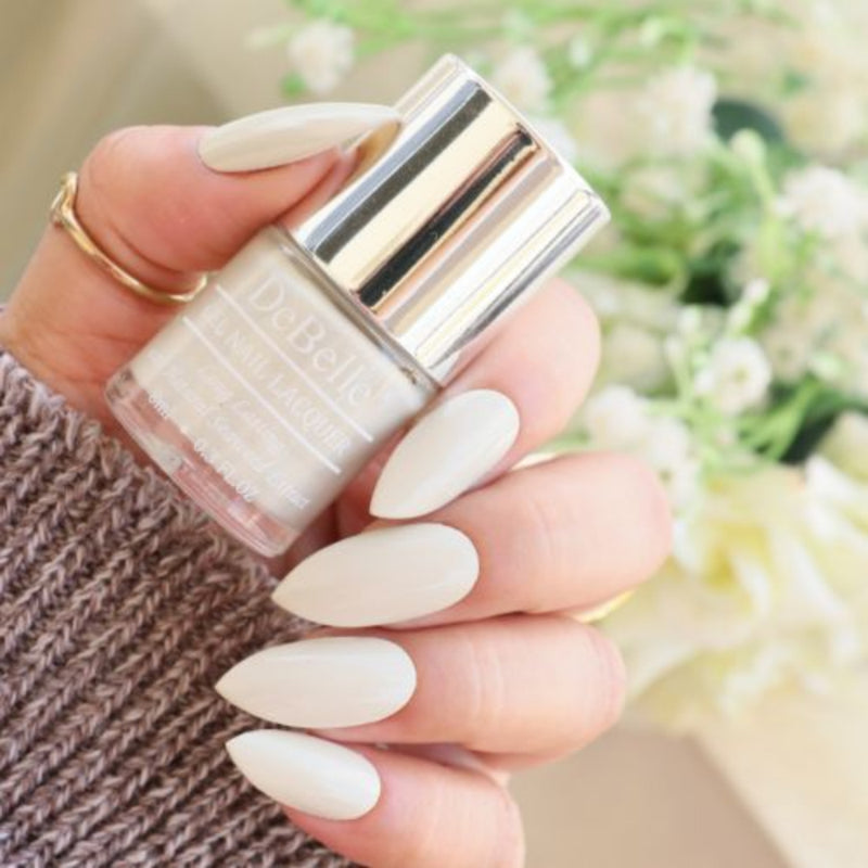 DeBelle Gel Nail Lacquers Natural Blush & Majestique Mauve