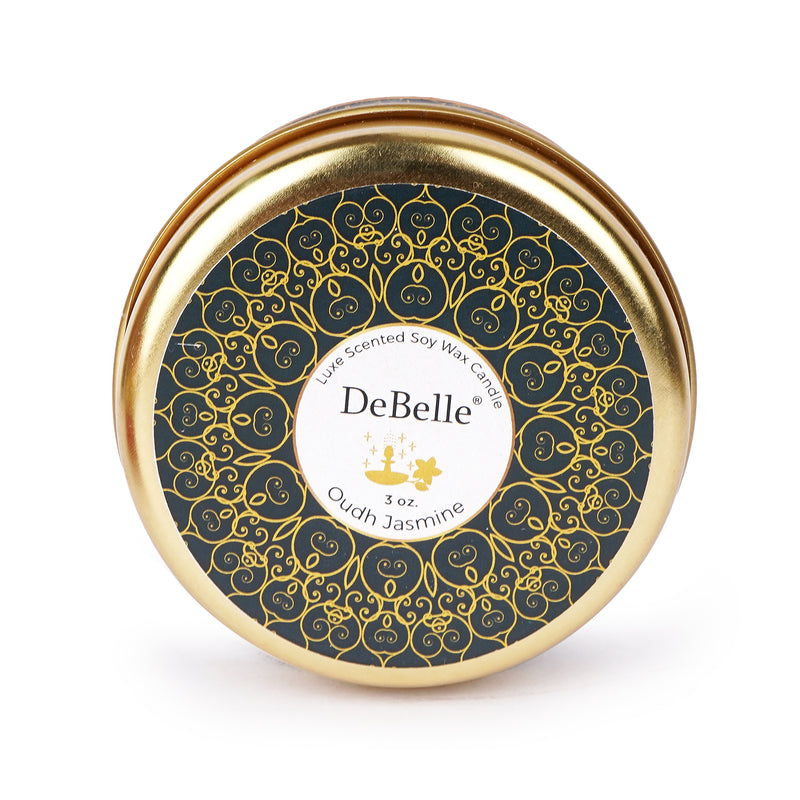 DeBelle Luxe Scented Soy Wax Candle Oudh Jasmine