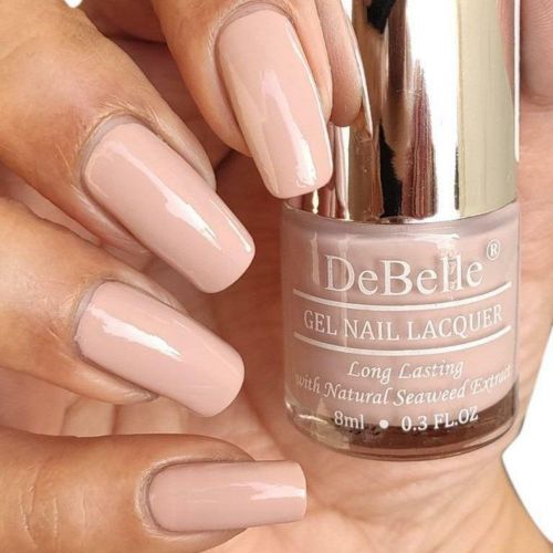DeBelle Gel Nail Lacquer Peony Blossom - (Light Pink Nail Polish), 8ml - DeBelle Cosmetix Online Store