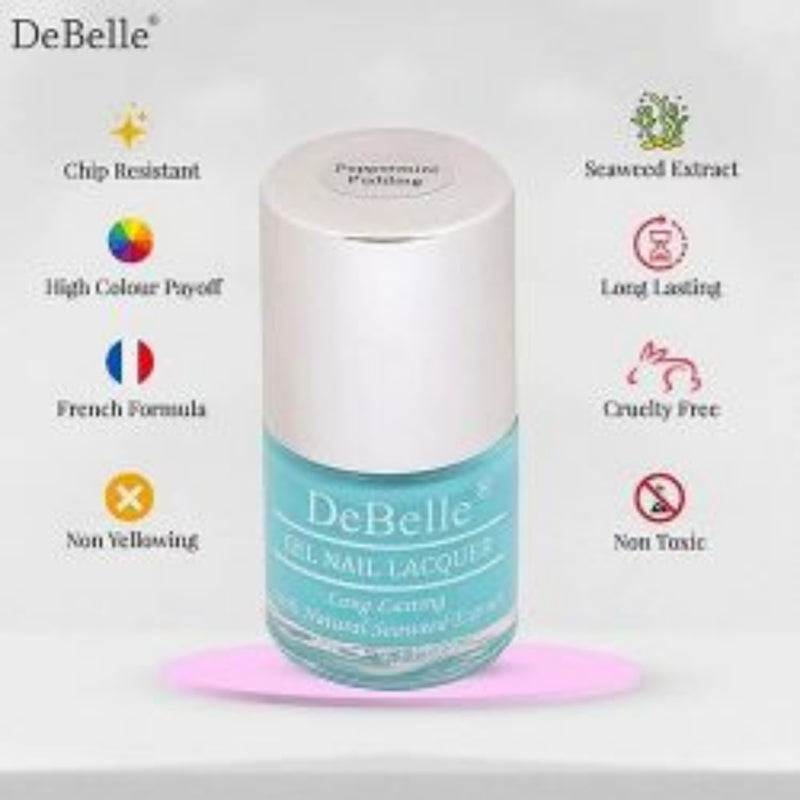 DeBelle Gel Nail Lacquers combo of 5 - Candy Pastels