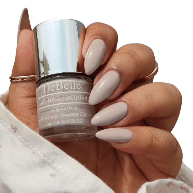 DeBelle Gel Nail Lacquer Porcelain Isabela (Porcelain Beige), 8ml