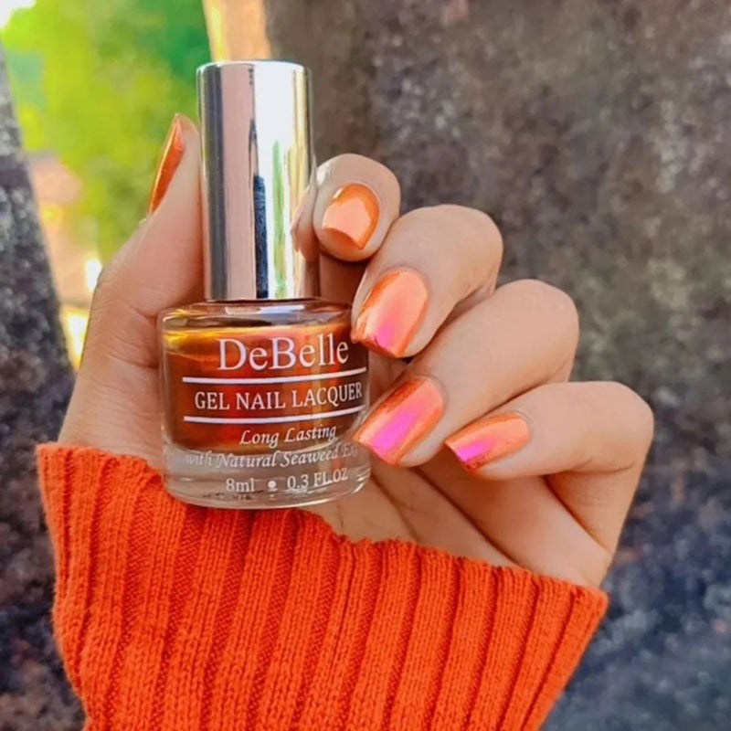 DeBelle Gel Nail Lacquer Queen Athena(Pink Gold), 8ml