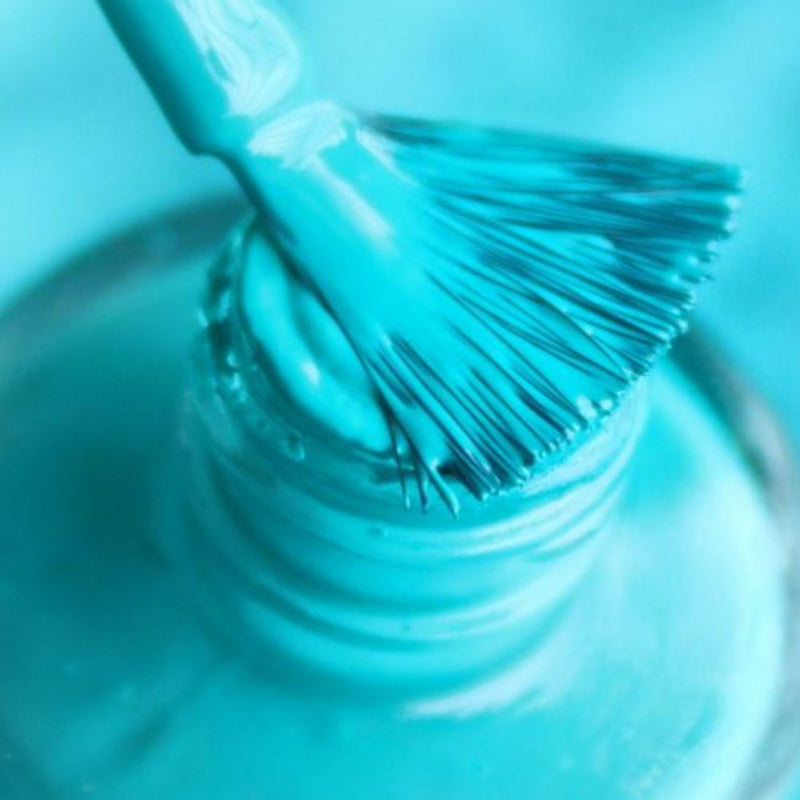 DeBelle gel nail color RoyalrCocktail  the stunning Turquoise blue. Shop online at DeBelle Cosmetiox online store.