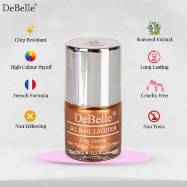 DeBelle Gel Nail Lacquers De Fête - Combo Of 9