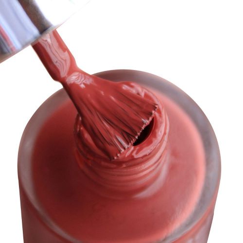 DeBelle Gel Nail Lacquer Scarlet Ruby - (Pastel Burgundy Nail Polish), 8ml