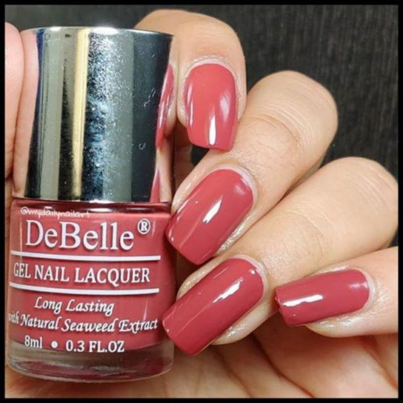 DeBelle Gel Nail Lacquers combo of 4 Cinnamon Pastels