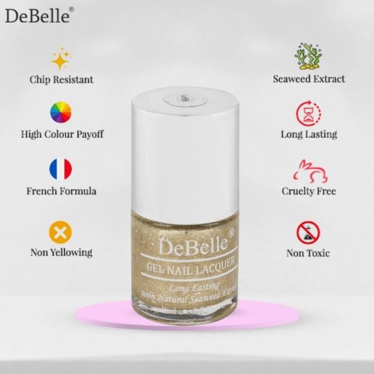 DeBelle Gel Nail Lacquers Combo of 2(Ophelia, Sirius ) - DeBelle Cosmetix Online Store