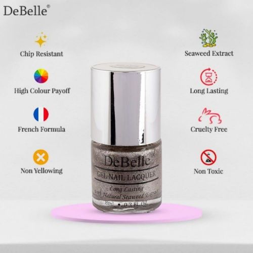Shop for quality  nail paints from the comfort of your home at DeBelle Cosmetix online store