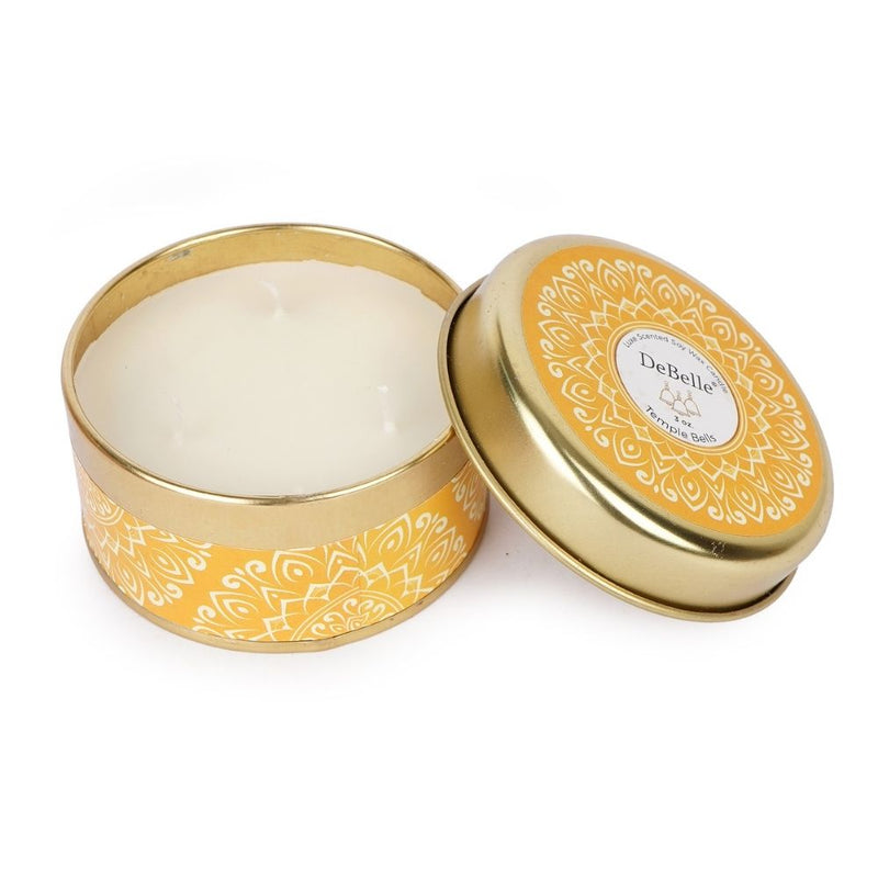 DeBelle Luxe Scented Soy Wax Candle Temple Bells