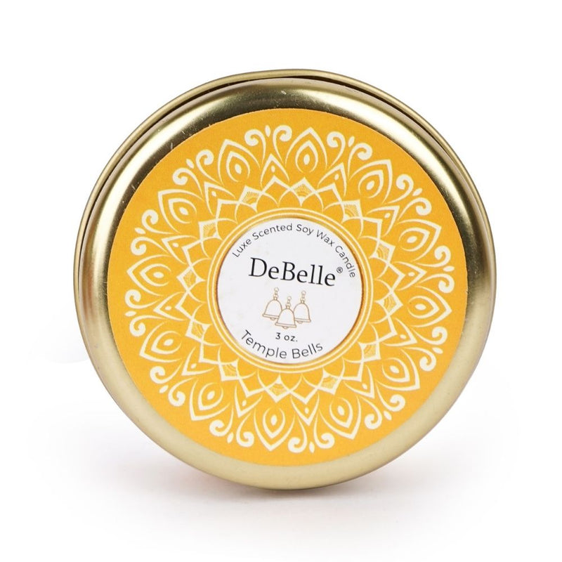 DeBelle Luxe Scented Soy Wax Candle Temple Bells
