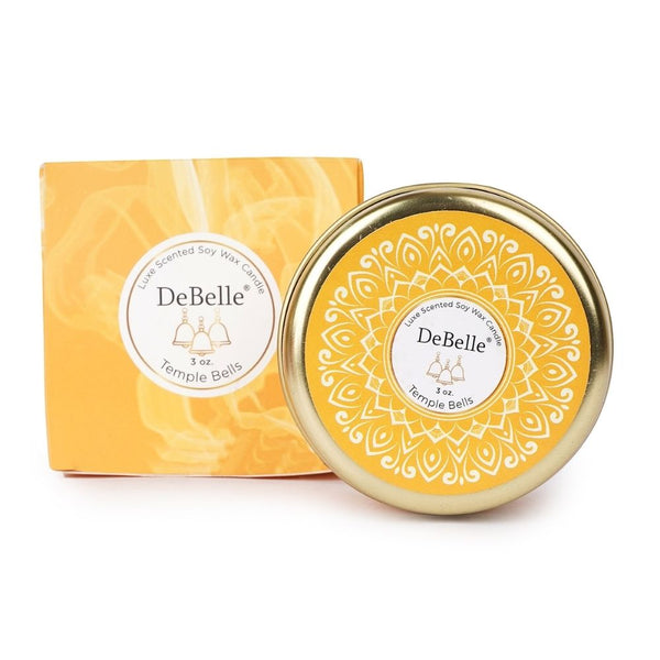 DeBelle Luxe Scented Soy Wax Candle Temple Bells