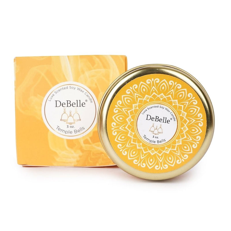 DeBelle Luxe Scented Soy Wax Candle Temple Bells