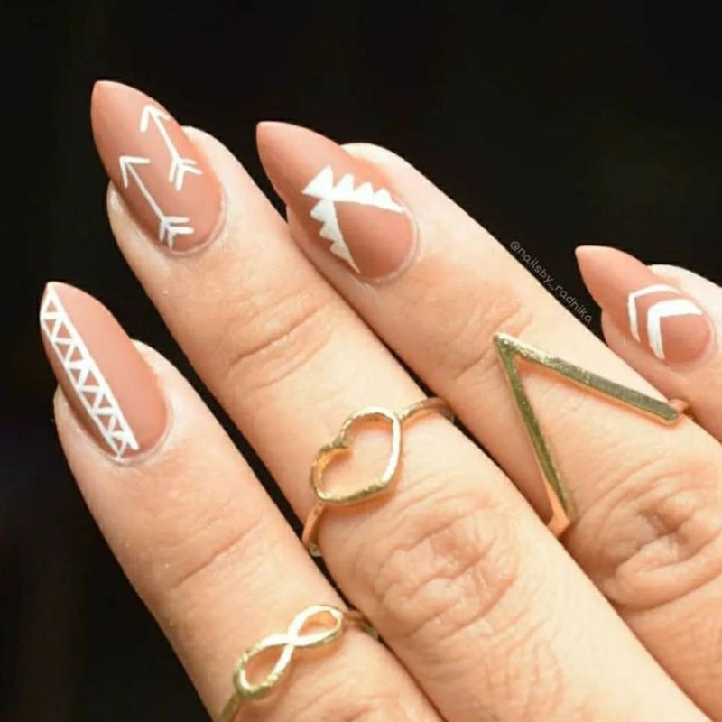 DeBelle Gel Nail Lacquer Toffee Rose - (Choco Brown Nail Polish), 8ml