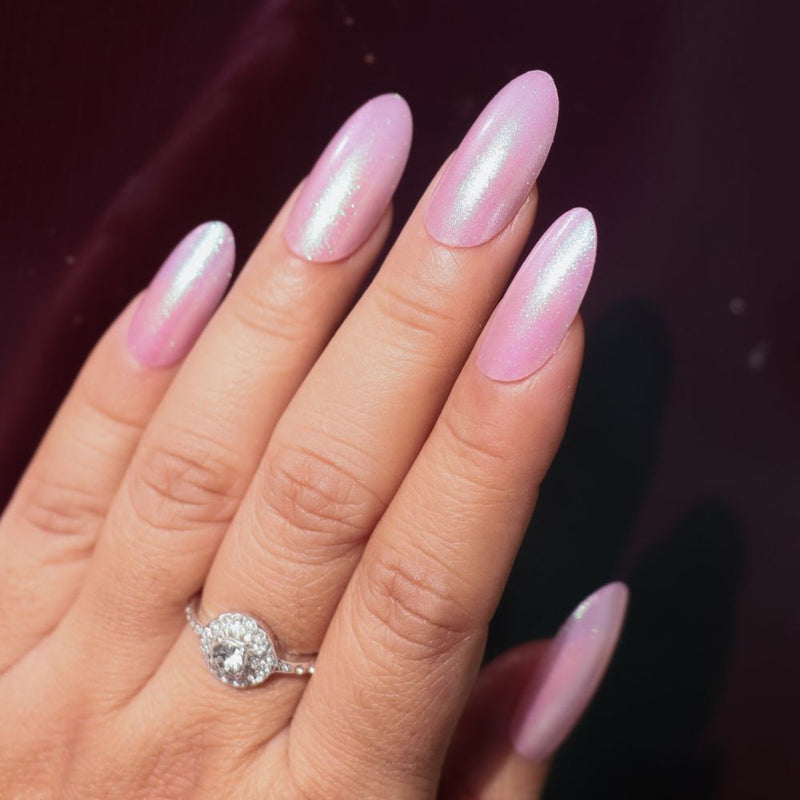 DeBelle Gel Nail Lacquer Unicorn Pearl(Pink with Blue & Green Glitter), 8ml