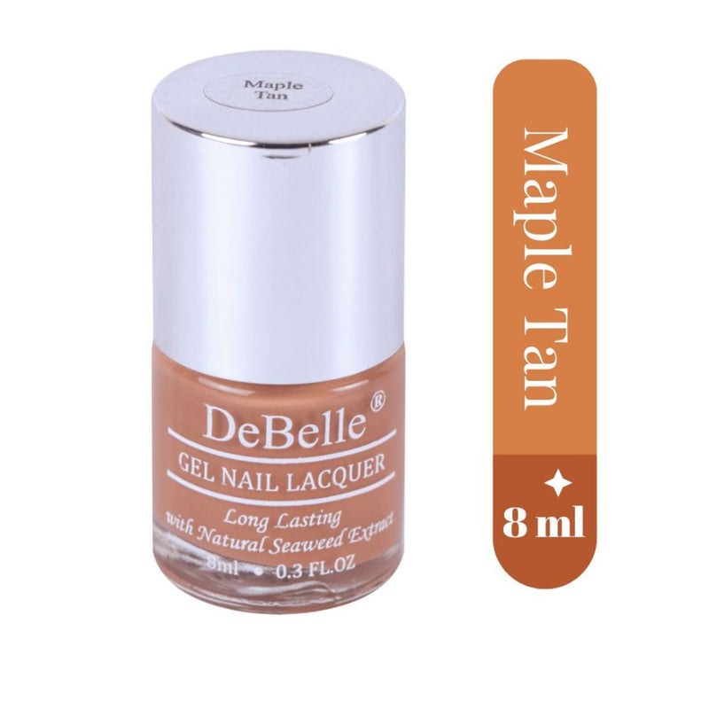 DeBelle Gel Nail Lacquers Combo of 3 Coco Bean, Maple Tan  and Caramel Auburn
