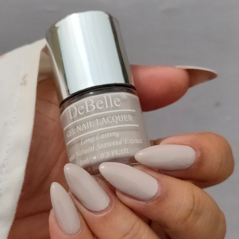 DeBelle Gel Nail Lacquer Porcelain Isabela (Porcelain Beige), 8ml