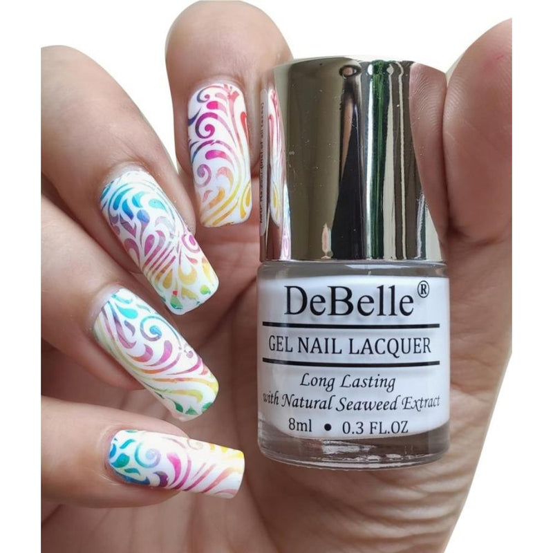 DeBelle Gel Nail Lacquers combo of 5  - Blueberry Passionfruit Pastels