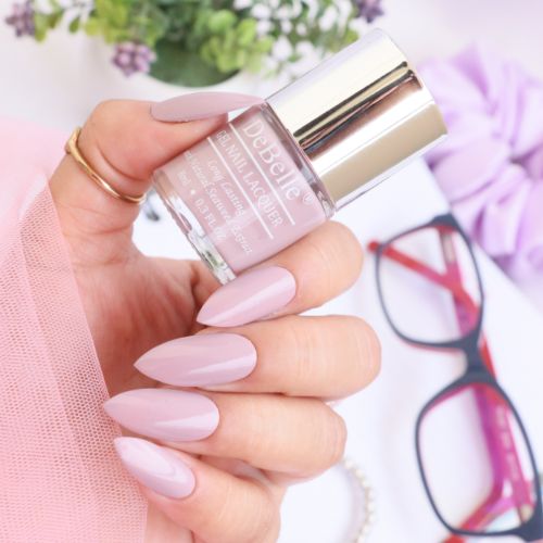 DeBelle Gel Nail Lacquer Vintage Frost - (Pastel Purple Nail Polish), 8ml