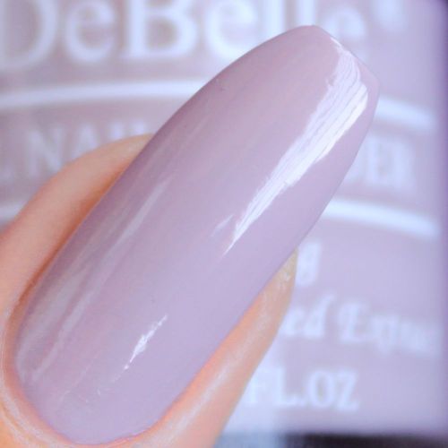DeBelle gel nail color Vintage Frost - a beautiful light purple shade. Available at DeBelle Cosmetix online store at affordable price.
