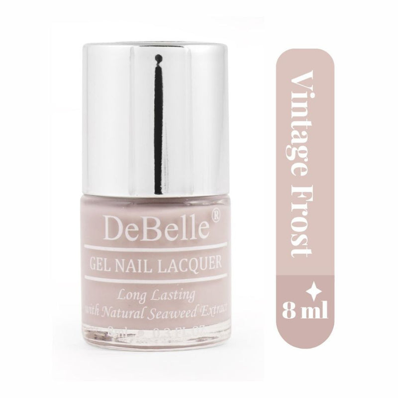 DeBelle Gel Nail Lacquer Vintage Frost - (Pastel Purple Nail Polish), 8ml