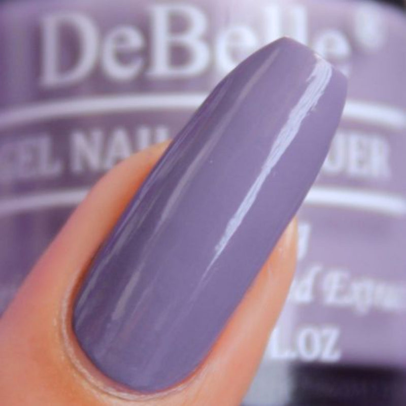 DeBelle Gel Nail Lacquer Viola Dew & Matte Top Coat Combo