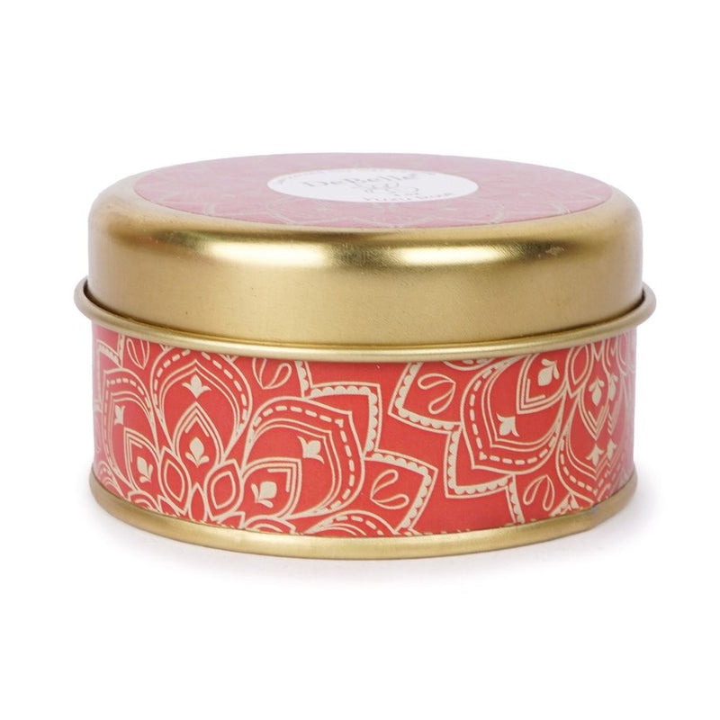DeBelle Luxe scented Soy wax Candle - Yuzu Rose