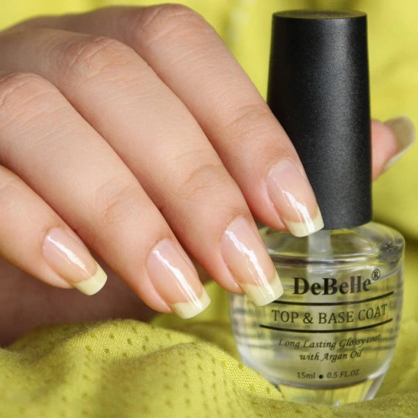 DeBelle Nail Polish Top & Base Coat 15ml