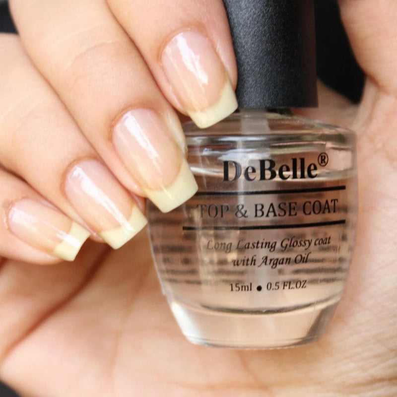 DeBelle Nail Polish Top & Base Coat 15ml