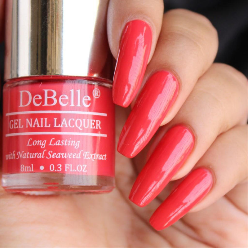 DeBelle Gel Nail Lacquers Combo( Princess Belle & Caramelo Yellow)