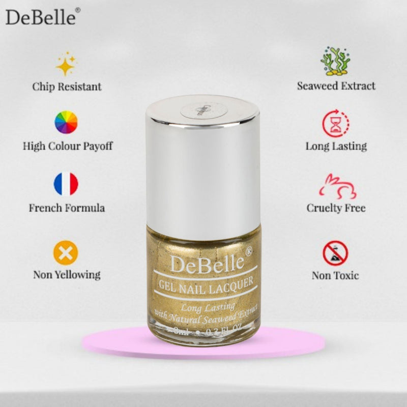 DeBelle Gel Nail Lacquers Combo set of 4 - Yumberry Pastels