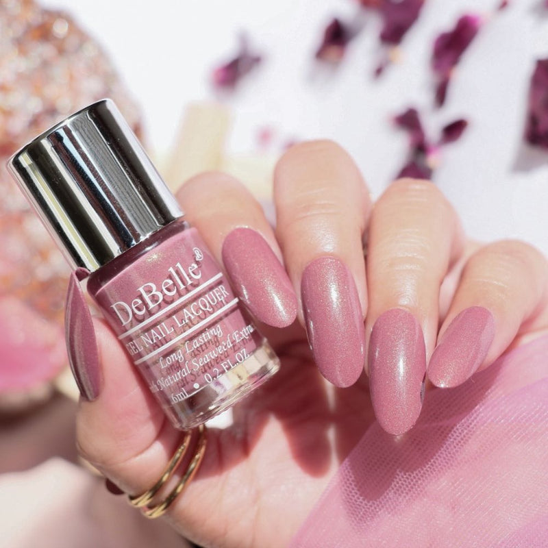 DeBelle Gel Nail Lacquers Combo of 2(Flamboyant Florina,Classy Chloe)