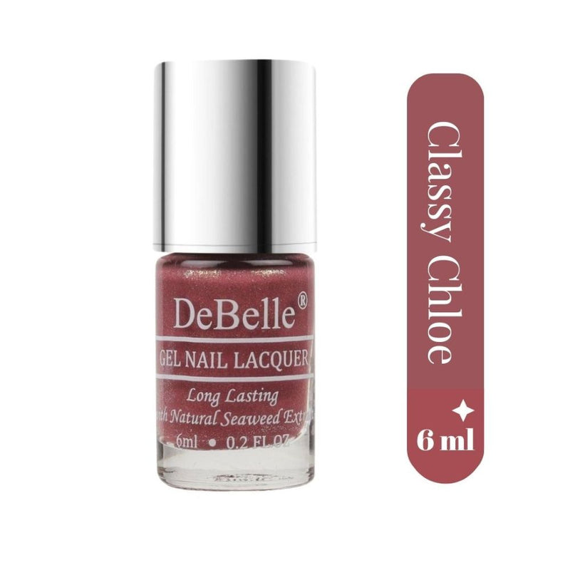 DeBelle Gel Nail Lacquers Combo of 2(Flamboyant Florina,Classy Chloe)