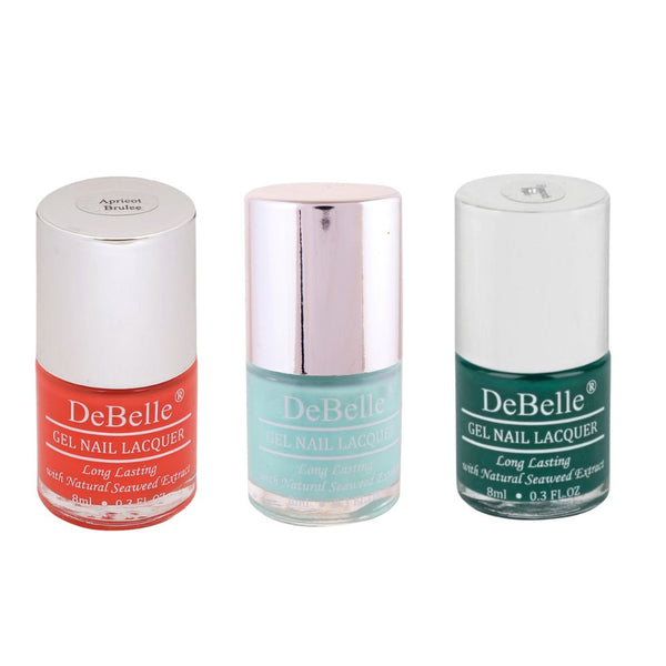 DeBelle Gel Nail Lacquers - Sour Mandarin Pastels