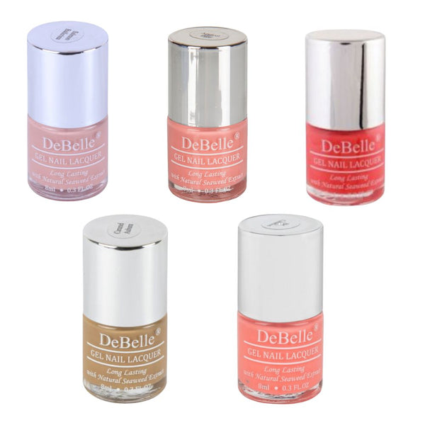 DeBelle Gel Nail Lacquers - Strawberry Pastels