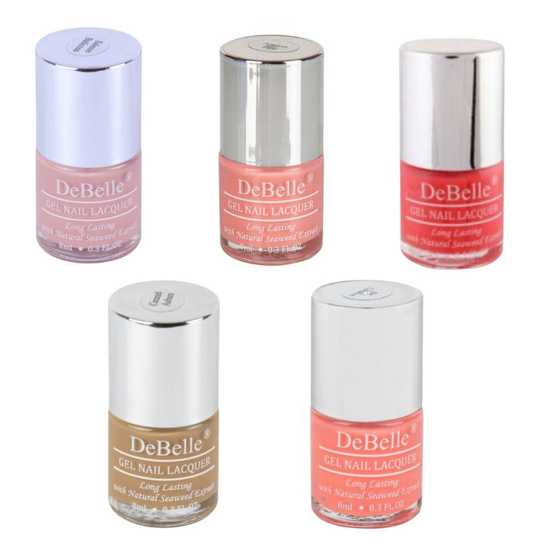 DeBelle Gel Nail Lacquers - Strawberry Pastels