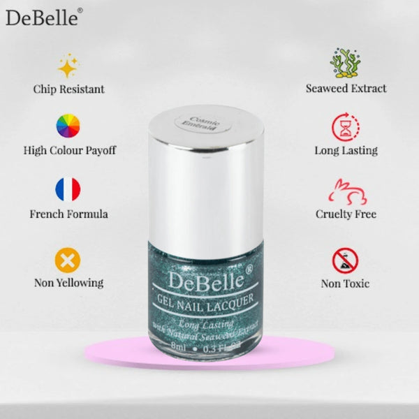 The best quality nail shades  in a wide range of exclusive shades available at DeBelle Cosmetix online store at affordable price.