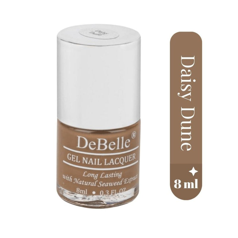 DeBelle Gel Nail Lacquer Daisy Dune - (Deep Taupe Nail Polish), 8ml