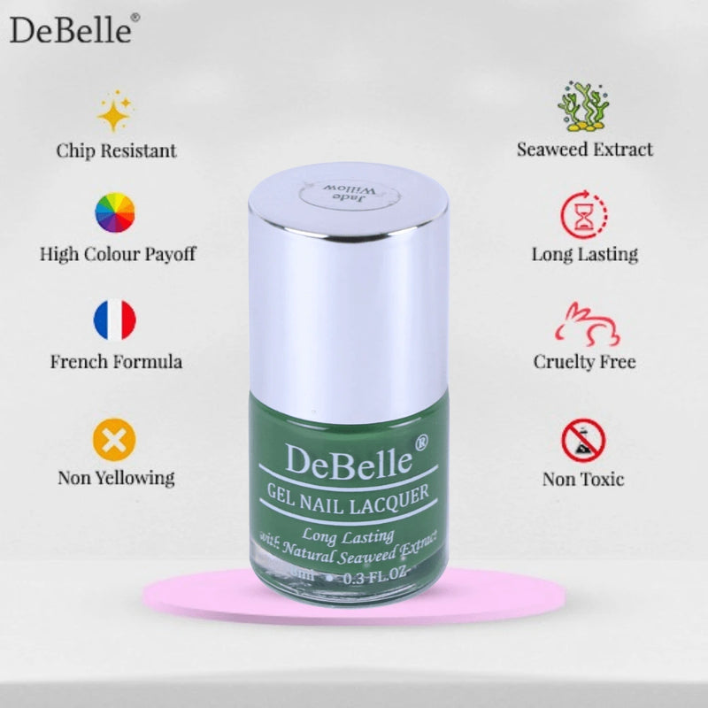Quality nail paints in a wide range of shades available at Debelle Cosmetix  online store.
