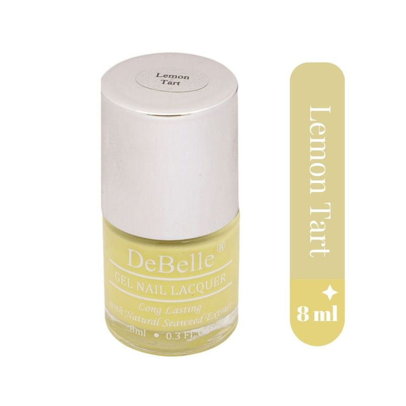 DeBelle Gel Nail Lacquers Combo of 2 (Lemon Tart, Strawberry Souffle)