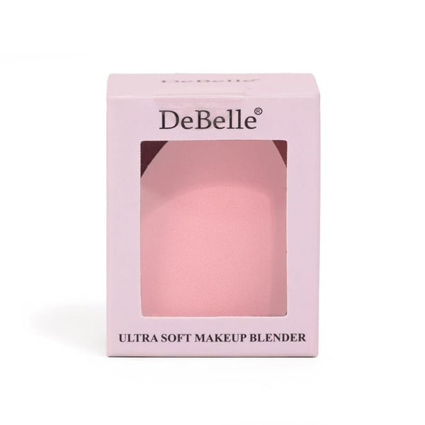 DeBelle Makeup Blender Sponge for Flawless Blending – Soft, Latex-Free Beauty Sponge for Foundation, Concealer & Creams – Reusable & Easy to Clean Makeup Applicator (Pink)