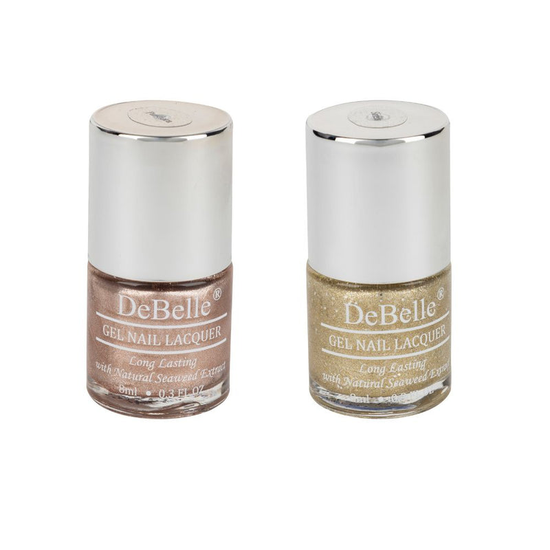 DeBelle Gel Nail Lacquers Combo of 2 (Pandora,Sirius)