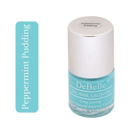 DeBelle Gel Nail Lacquer Peppermint Pudding (Mint Green), 8ml