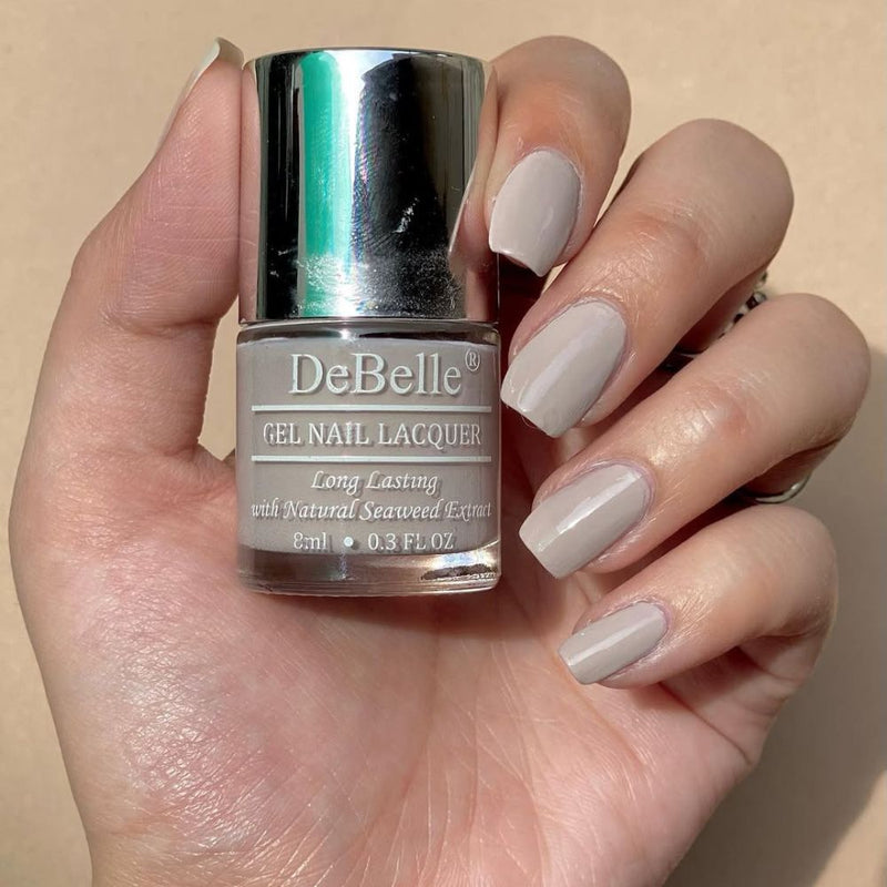 DeBelle Gel Nail Lacquer Porcelain Isabela (Porcelain Beige), 8ml
