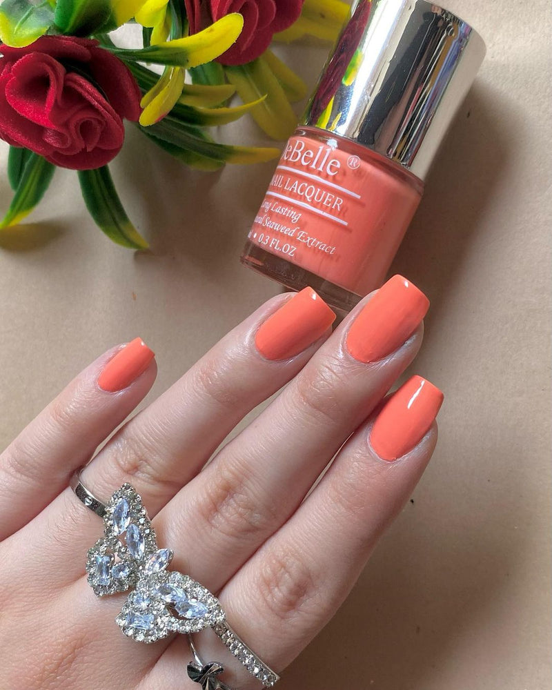 Peach nail polish under 500 - Times of India