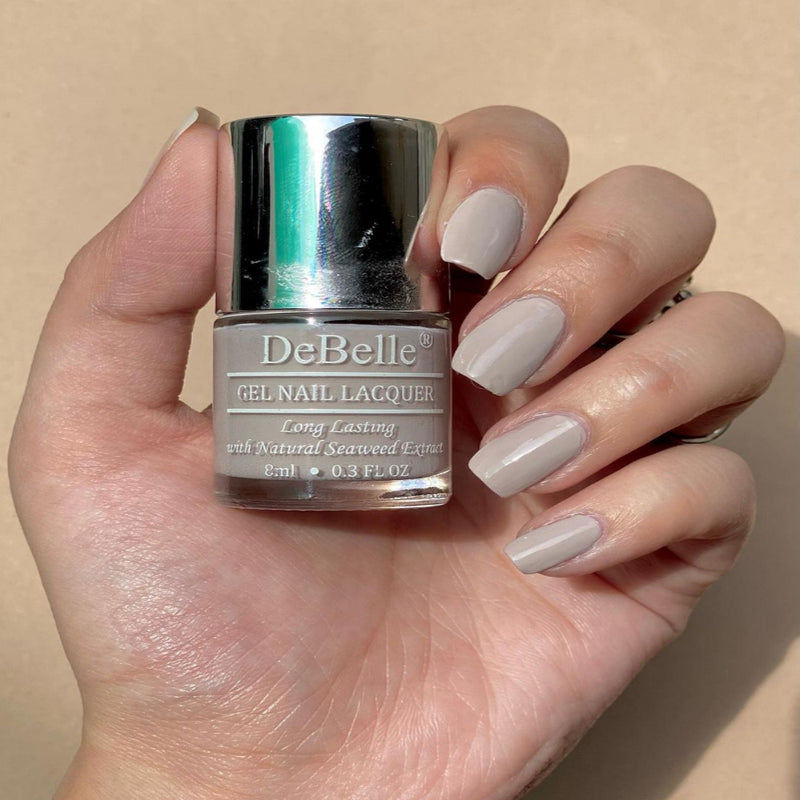 DeBelle Gel Nail Lacquer Porcelain Isabela (Porcelain Beige), 8ml - DeBelle Cosmetix Online Store